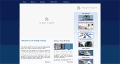 Desktop Screenshot of linksshipping.com