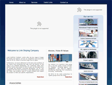 Tablet Screenshot of linksshipping.com